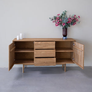  veskor- comoda- madera- maciza- roble -nordico- escnadinavo-  retro- kodama 3