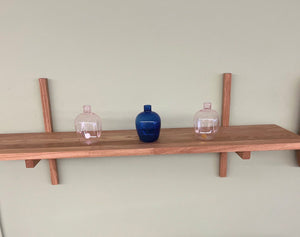 VESKOR Estante de madera maciza roble MALMO