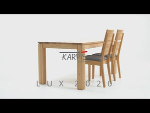 Table à manger extensible en bois massif LUX 2020 - KARPIS