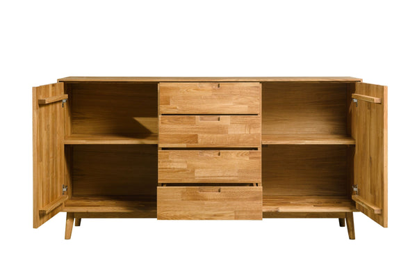 Aparador madera maciza roble nordico