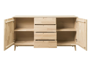 Aparador madera maciza roble nordico