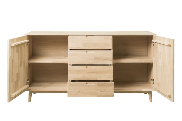 Aparador madera maciza roble nordico