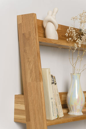 NordicStory Estanteria madera maciza roble nordico retro 