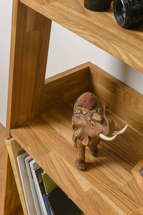 NordicStory Estanteria madera maciza roble nordico retro 