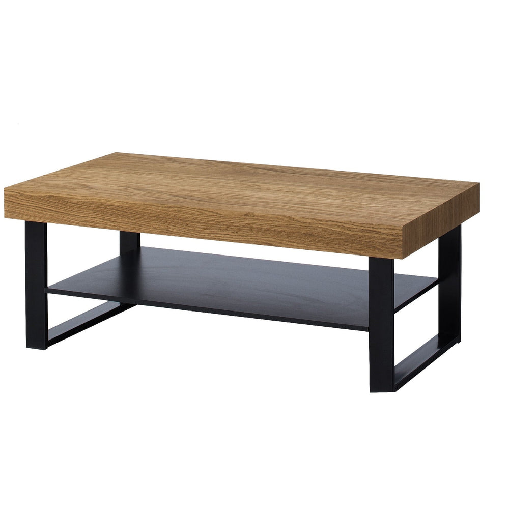 Table basse avec pieds en métal Mozaik 41 - 110 x 60 x 48 cm - LoftStory