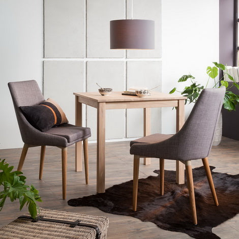 Mesa de madera roble macizo  salon comedor despacho