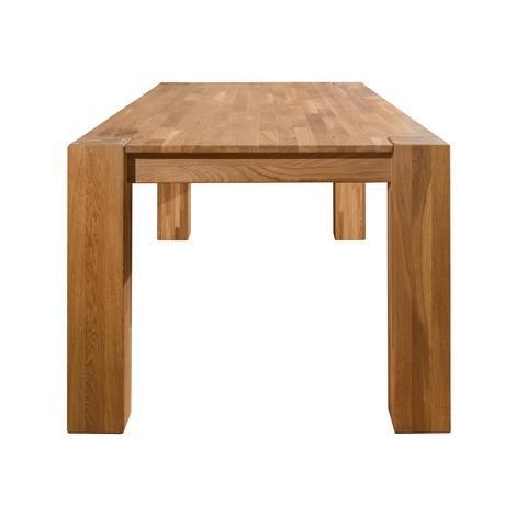 NordicStory Mesa de Comedor Madera Maciza Roble  Natural Rustico Escandinavo 
