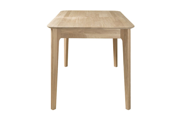 Table à manger extensible en bois massif de chêne France