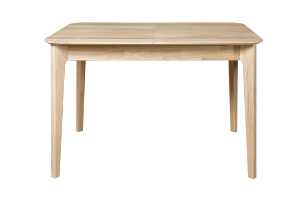 Table à manger extensible en bois massif de chêne France