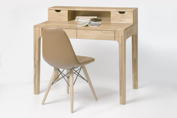 Mesa escritorio madera maciza roble nordico