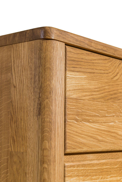 NordicStory Nordic Oak Solid Wood Dresser Chest of Drawers (commode en bois massif) 
