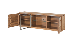 NordicStory Aparador mueble de TV de madera maciza roble diseno nordico moderno rustico escandinavo