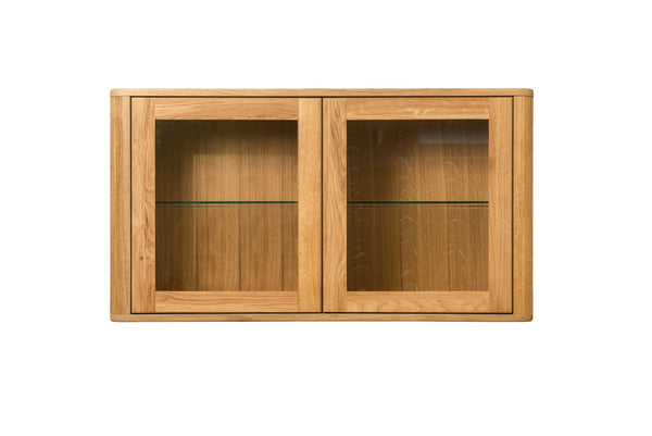 NordicStory Armario de pared de madera maciza de roble 