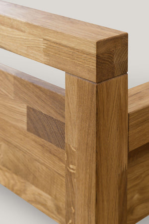 NordicStory Cama Madera Maciza Dormitorio Escandinavo Nordico 