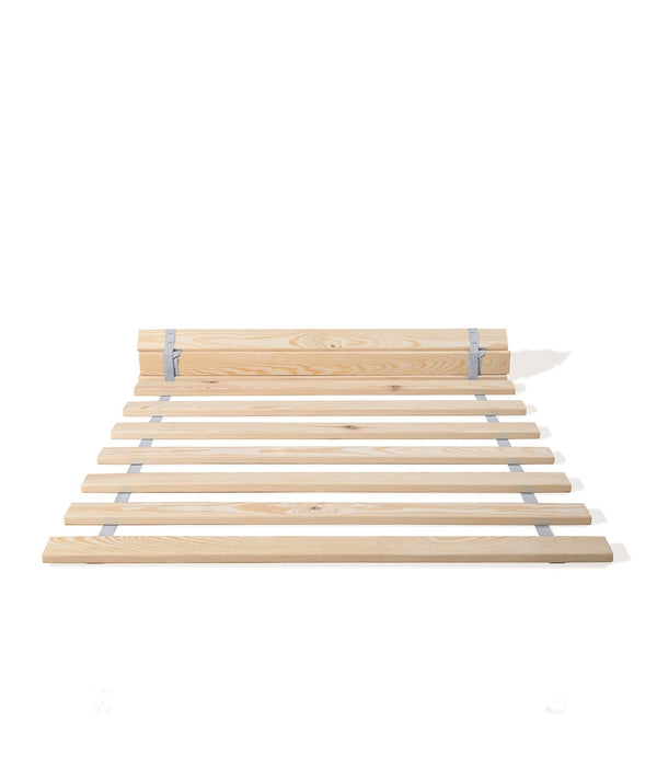 NordicStory Cama de madera maciza de roble