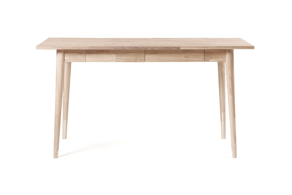 NordicStory Mesa escritorio de madera maciza de roble