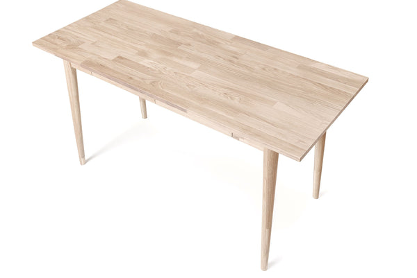 NordicStory Mesa escritorio de madera maciza de roble