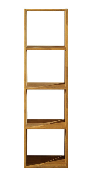 NordicStory Estanteria Denmark 1 40,4 x 30 x 154 cm. Madera Maciza Roble Natural