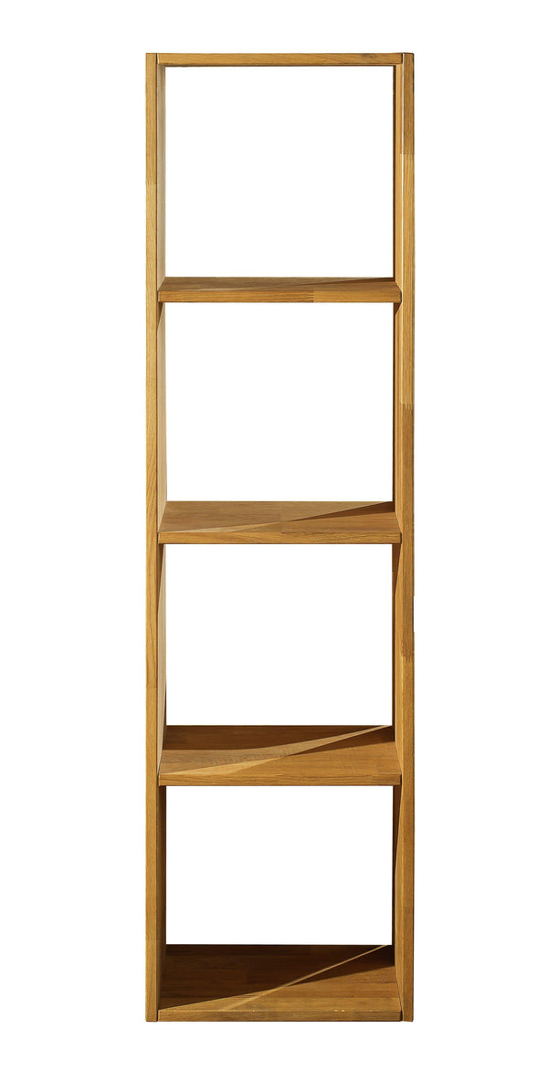 NordicStory Estanteria Denmark 1 40,4 x 30 x 154 cm. Madera Maciza Roble Natural