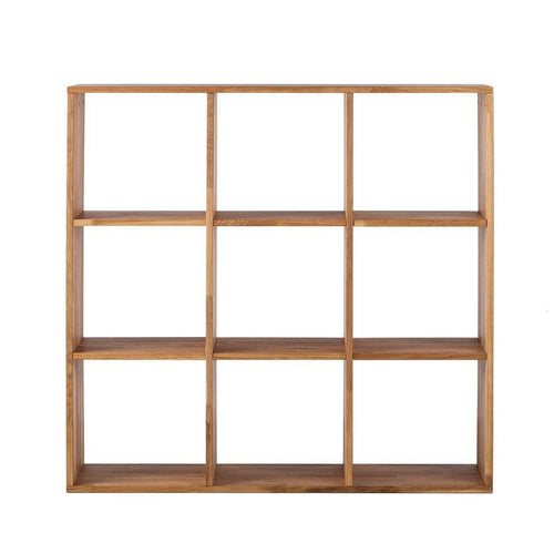 NordicStory Estanteria Libreria de madera maciza de roble