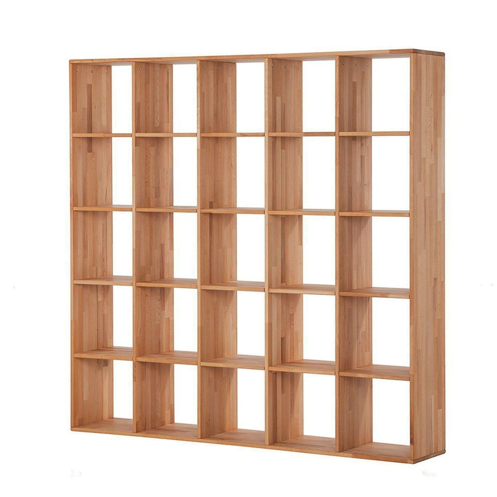 NordicStory Estanteria Libreria De Madera Maciza De Roble Nordico 