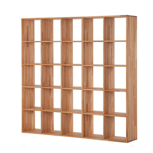 NordicStory Estanteria Libreria de madera maciza de roble