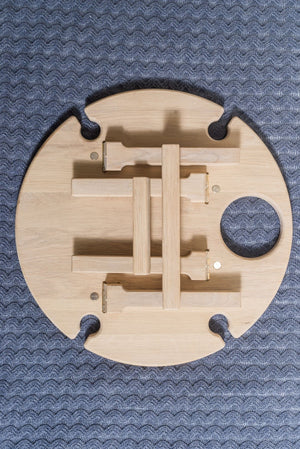 NordicStory Mesa De Picnic Portátil para Vino, Bandeja Plegable