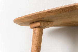 Table basse gigogne en bois massif de chêne Escandi 2 – 70 x 50 x 36 cm / 73,8 x 70 x 45 cm / 90 x 60 x 46 cm - NordicStory