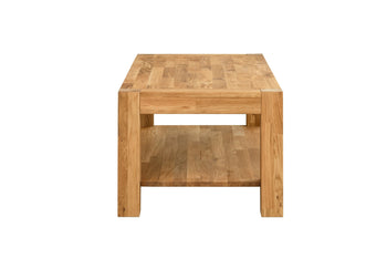 NordicStory Table basse en chêne massif, table basse rustique, meubles rustiques