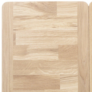 NordicStory Mesa de comedor extensible de madera maciza de roble escandinavo nordico 