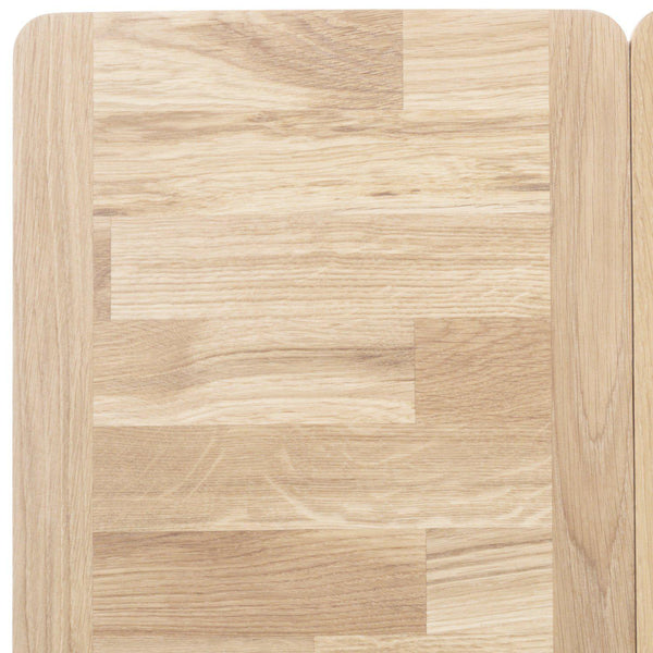 NordicStory Mesa de comedor extensible de madera maciza de roble escandinavo nordico 