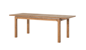 NordicStory Mesa de comedor extensible  de madera maciza roble diseno nordico moderno rustico 