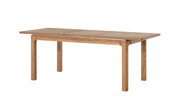 NordicStory Mesa de comedor extensible  de madera maciza roble diseno nordico moderno rustico 