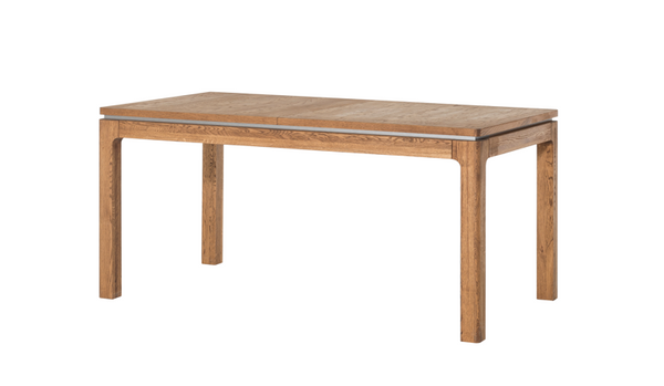 NordicStory Mesa de comedor extensible  de madera maciza roble diseno nordico moderno rustico