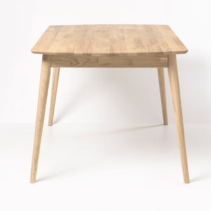 NordicStory Mesa de comedor madera maciza de roble