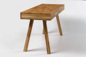 NordicStory Mesa Oficina Escritorio de Madera Maciza Roble Nordico 