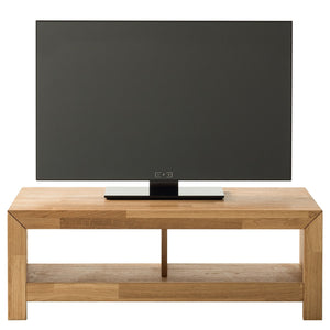 NordicStory Mueble de TV de madera maciza de roble