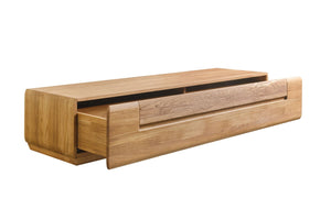 NordicStory Mueble de TV de madera maciza de roble "Faina" 180 x 53 x 36 cm.