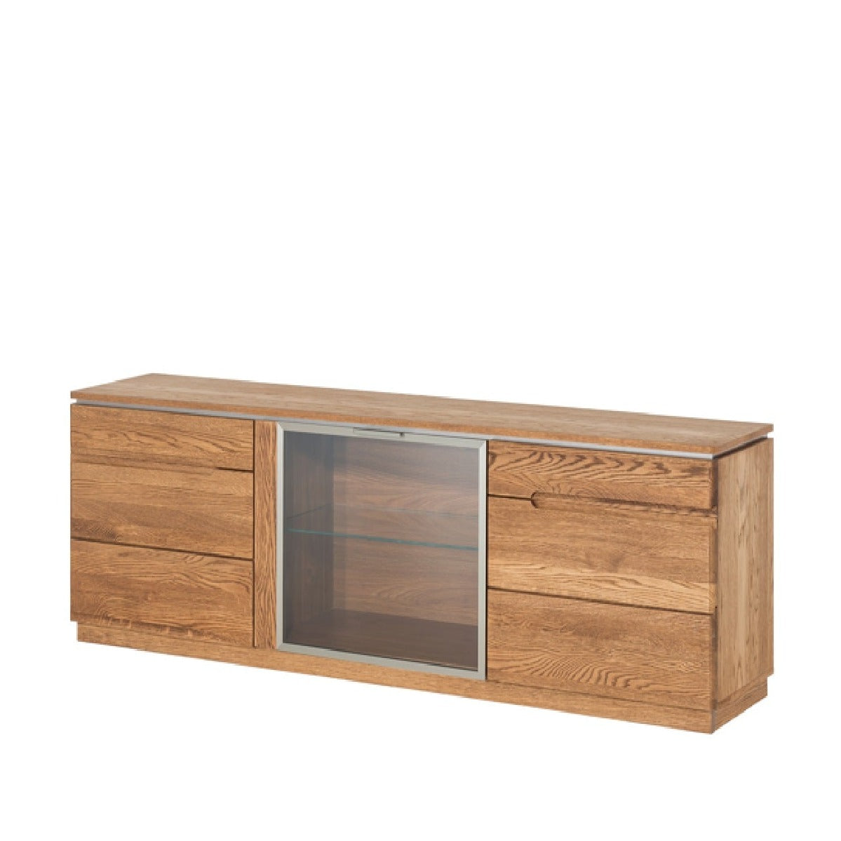 NordicStory Comoda o Mueble de TV de madera de roble 