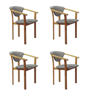 NordicStory Chaise de salle à manger en chêne massif Chaise de cuisine et  de salon
