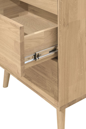 NordicStory Cómoda "Escandi 6" 60 x 45 x 139 cm.
