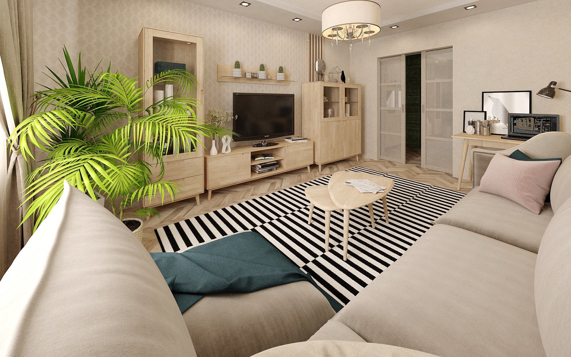 NordicStory Muebles de Madera Maciza Roble Escandinavo