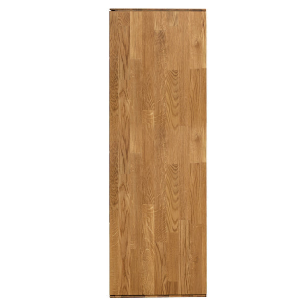 NordicStory Armario flotante de madera maciza de roble mueble a pared salon nordico escandinavo