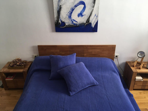 NordicStory Cabecero de madera maciza de roble