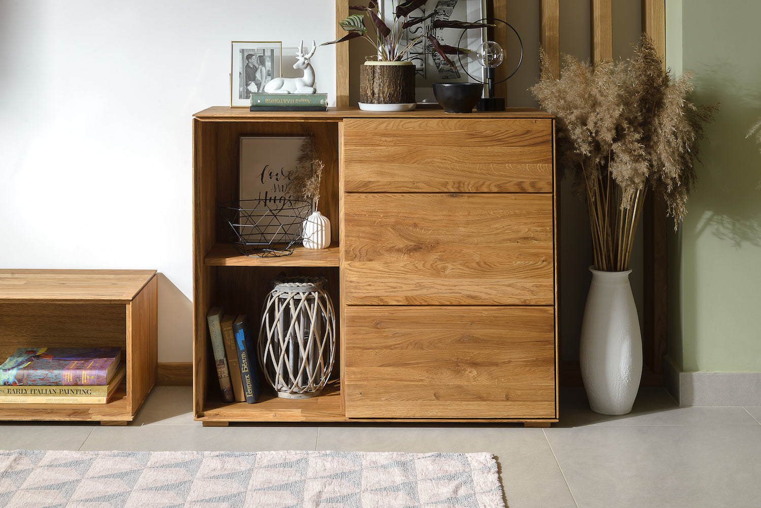 Buffet en bois massif de chêne Combo 2