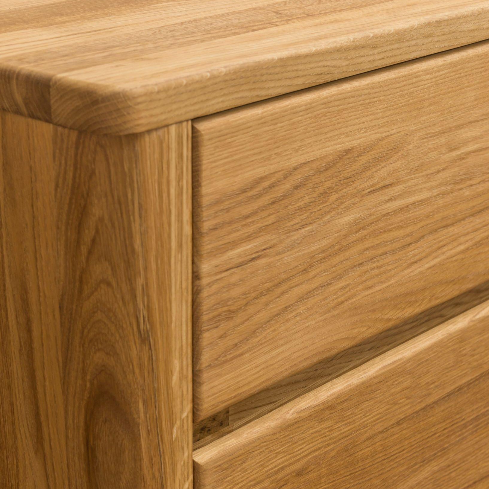 Buffet commode en bois massif de chêne durable