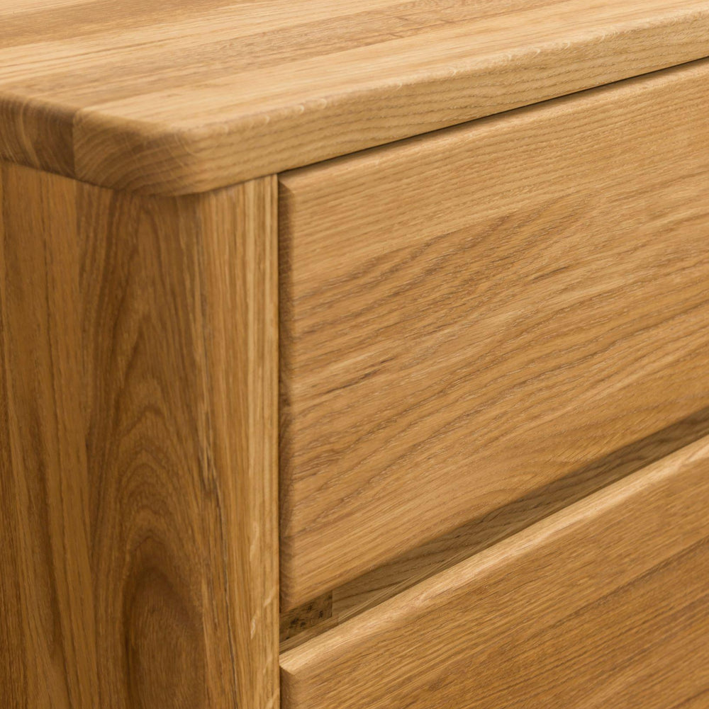 Buffet commode en bois massif de chêne Elsa 2 - NordicStory