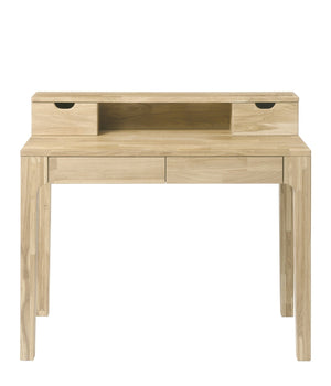 NordicStory Mesa escritorio de madera maciza de roble