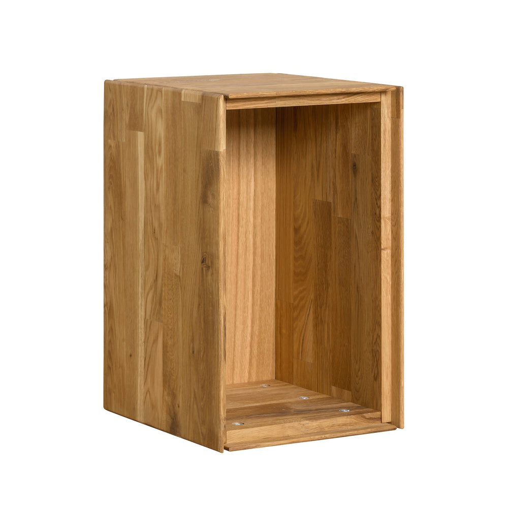 NordicStory mueble flotante aparador de pared madera maciza roble diseno nordico salon escandinavo moderno 