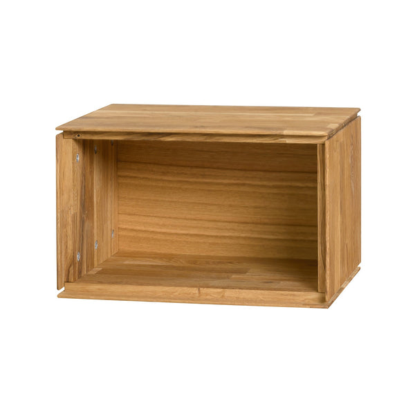 NordicStory Armario flotante de madera maciza de roble 